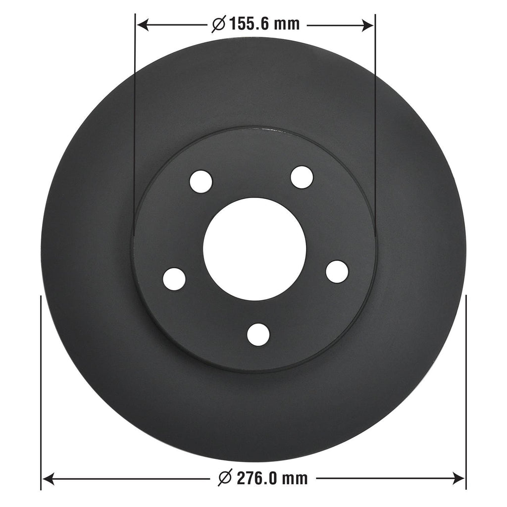 Gold Disc Brake Rotor 55095DG