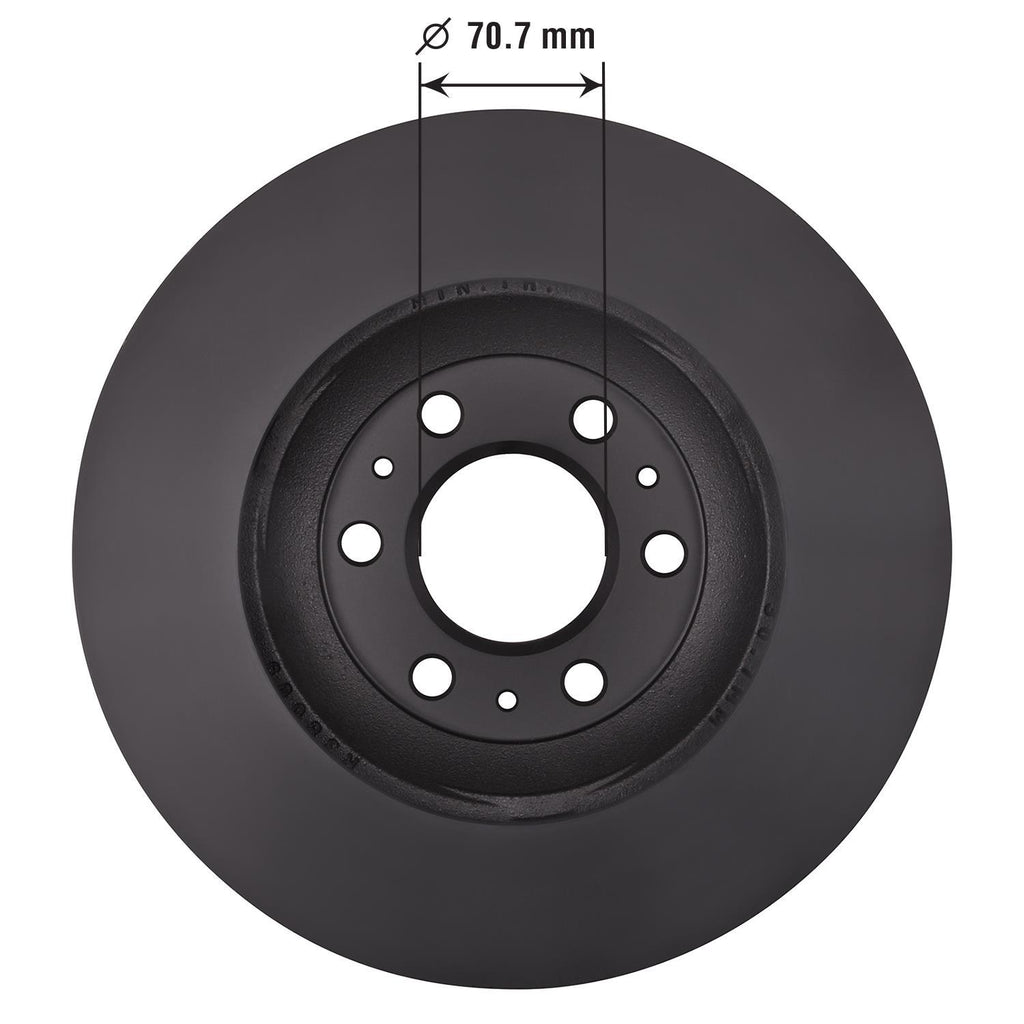 Gold Disc Brake Rotor 55102DG