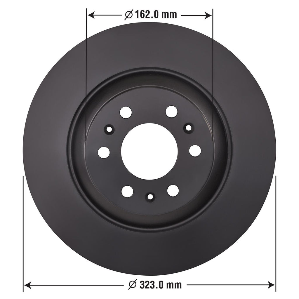 Gold Disc Brake Rotor 55102DG
