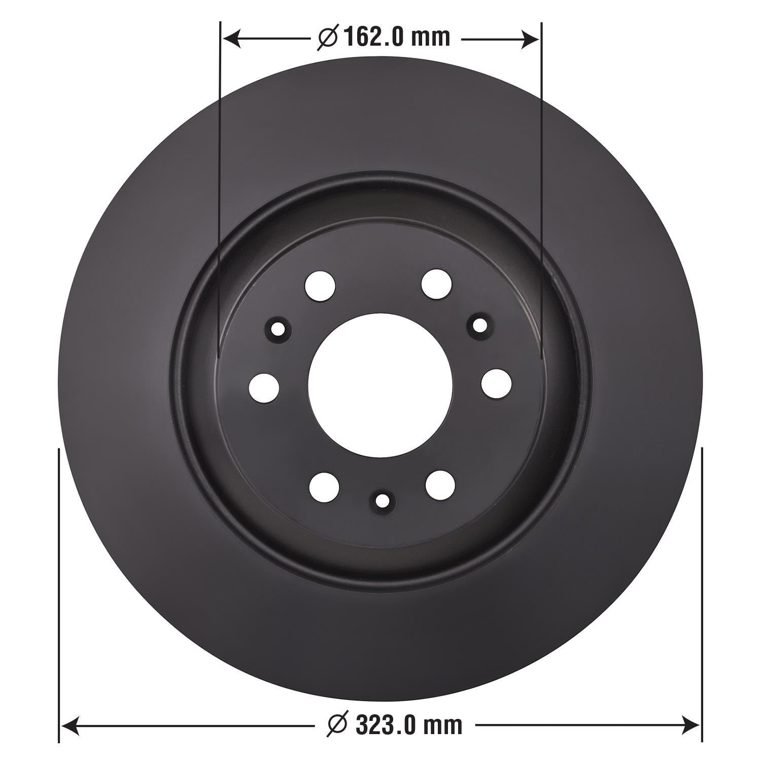 Gold Disc Brake Rotor 55102DG