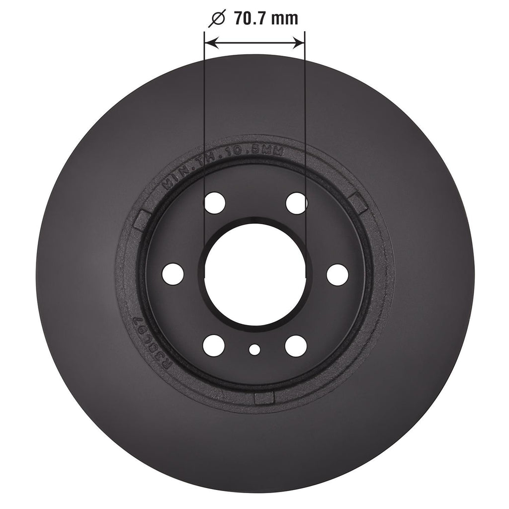 Gold Disc Brake Rotor 55119DG