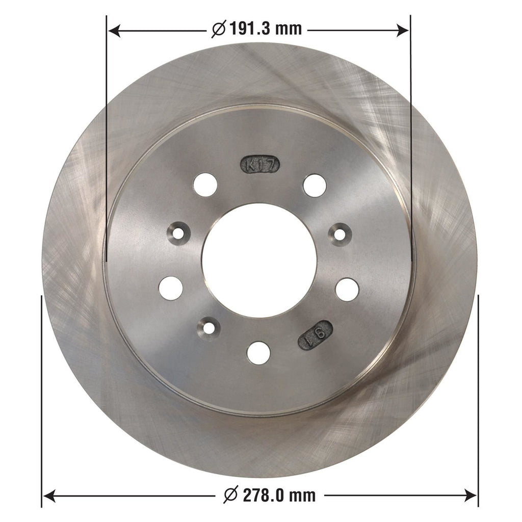 Disc Brake Rotor 55125DL