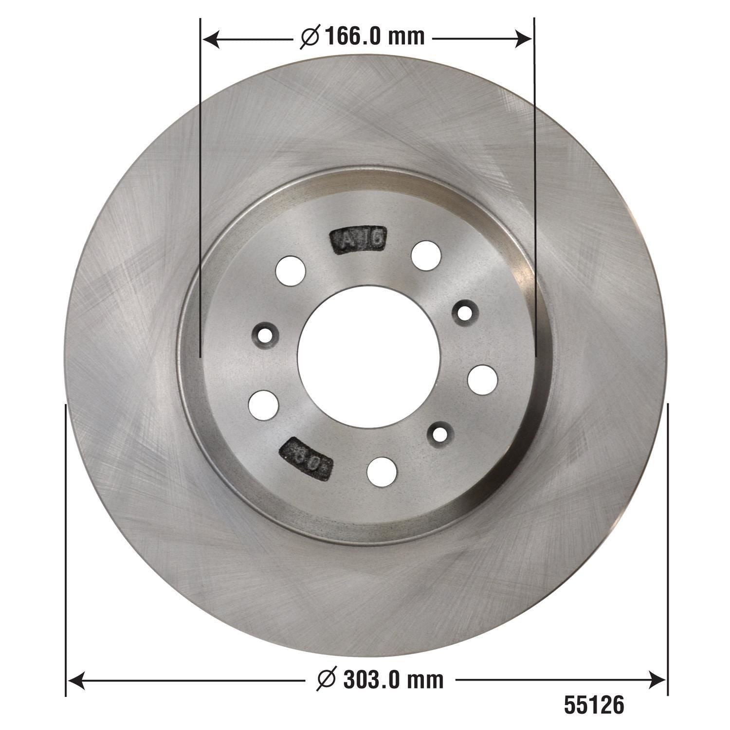 Disc Brake Rotor 55126DL