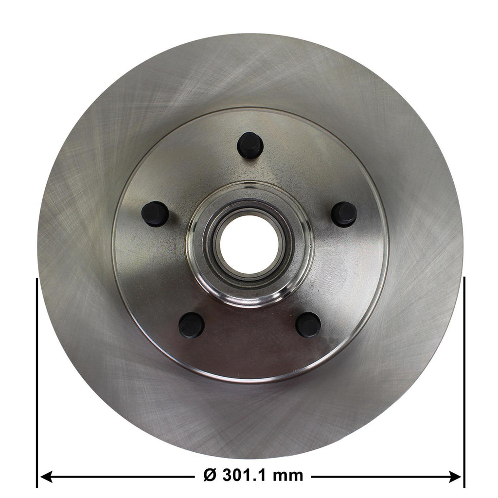 Disc Brake Rotor and Hub Assembly 5524