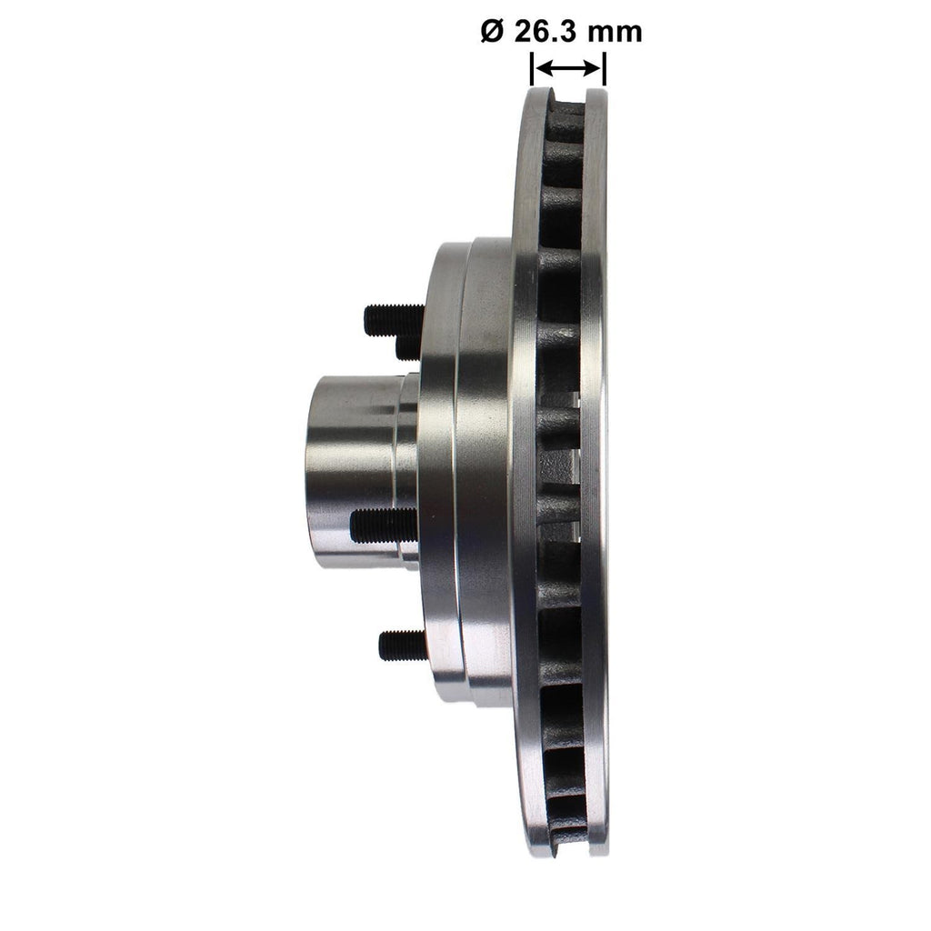 Disc Brake Rotor and Hub Assembly 5530