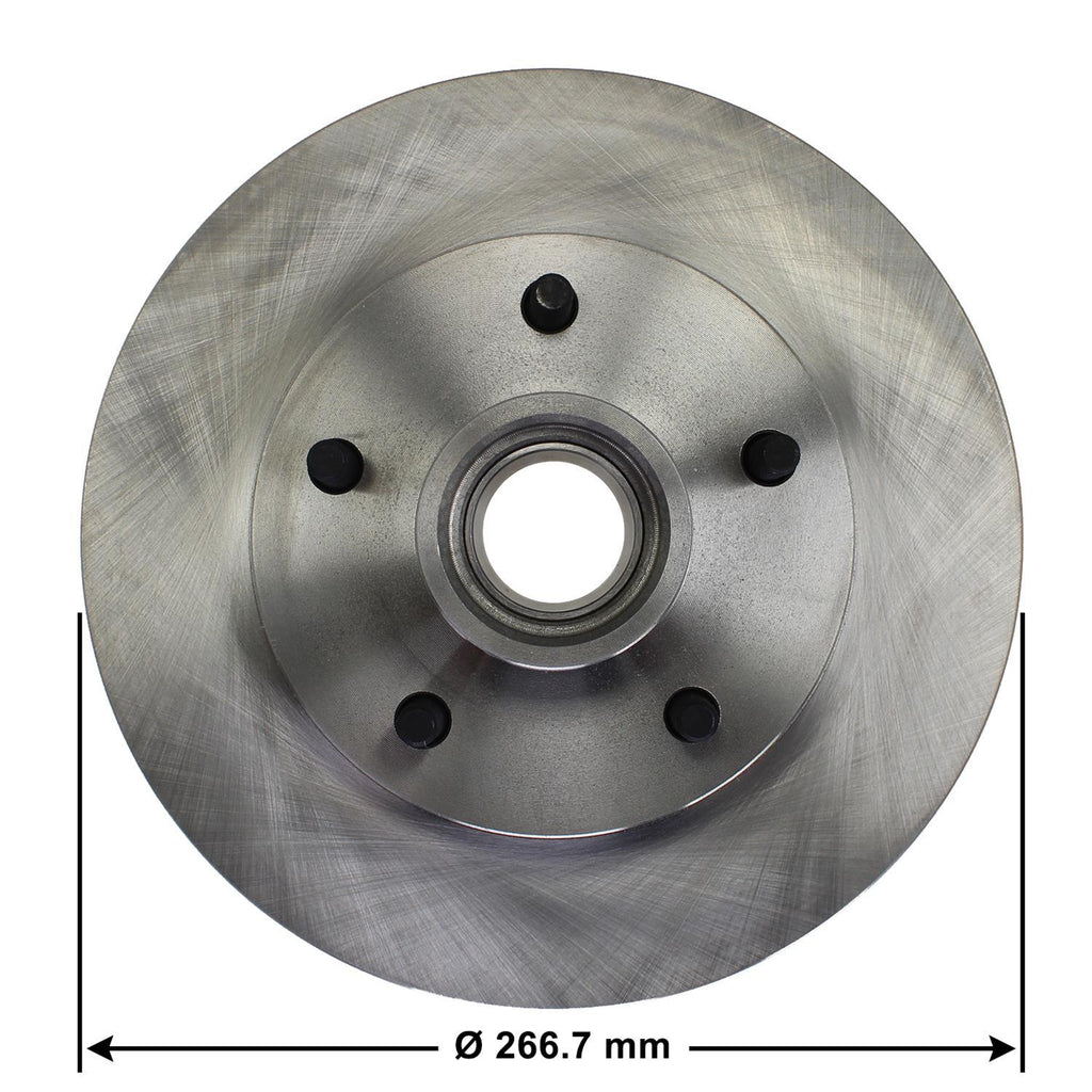 Disc Brake Rotor and Hub Assembly 5530