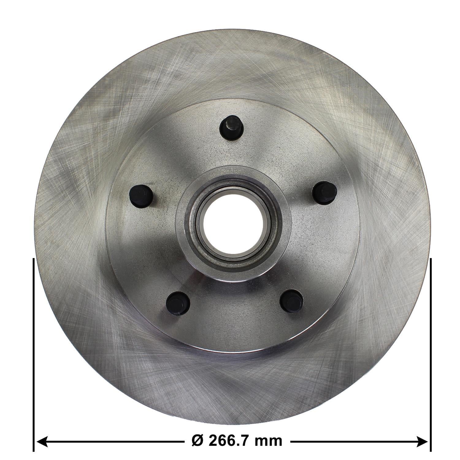 Disc Brake Rotor and Hub Assembly 5530