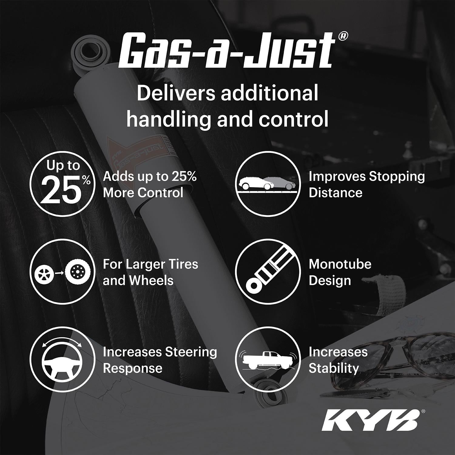 KYB Gas-a-Just Shock 554348