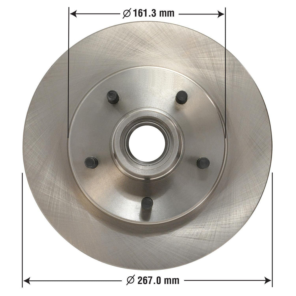 Disc Brake Rotor and Hub Assembly 5547