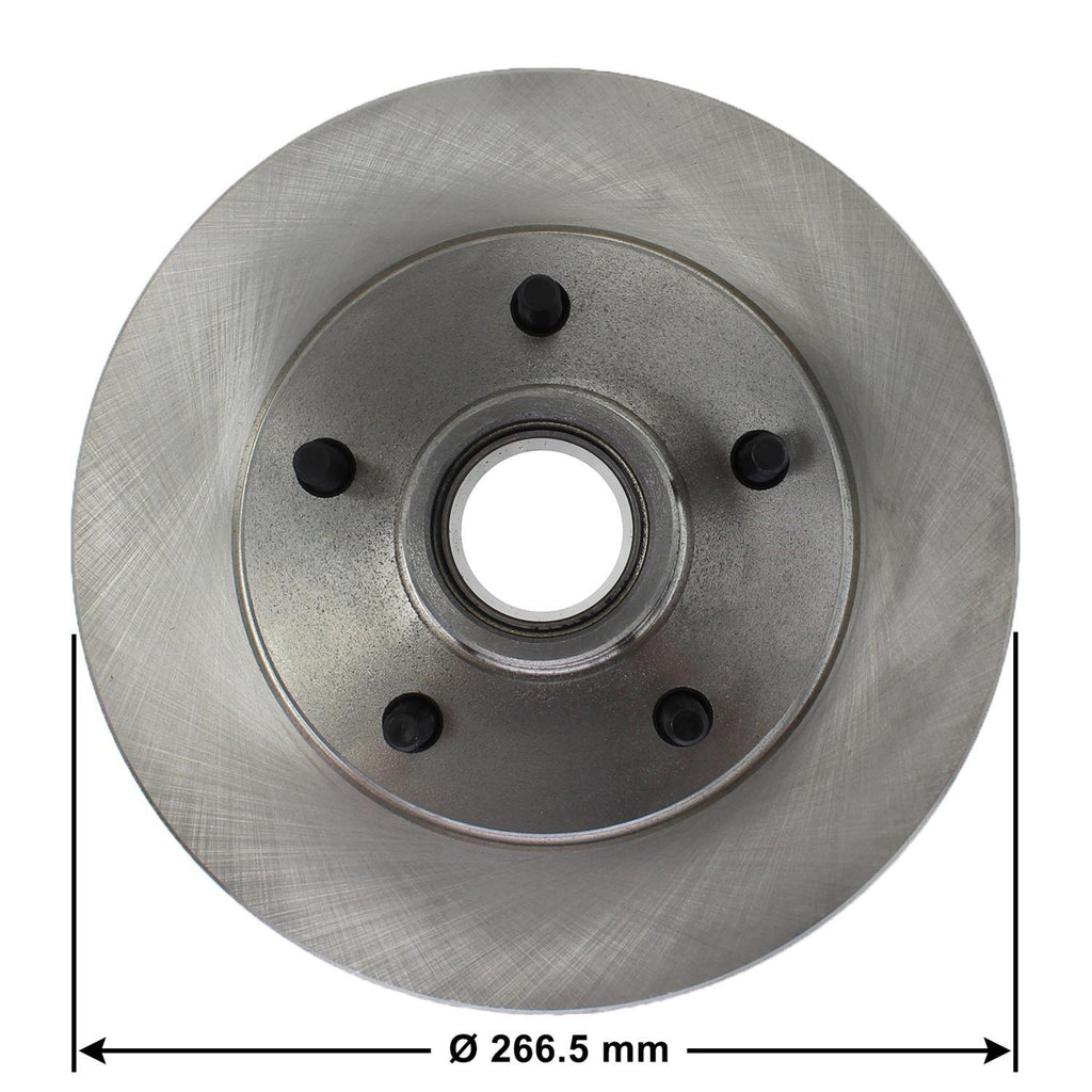 Disc Brake Rotor and Hub Assembly 5549