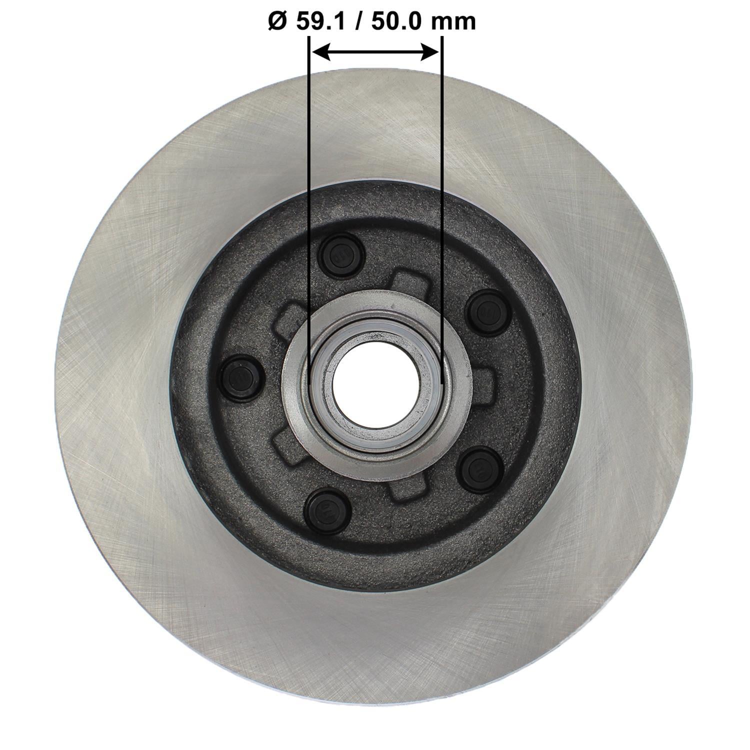 Disc Brake Rotor and Hub Assembly 5549