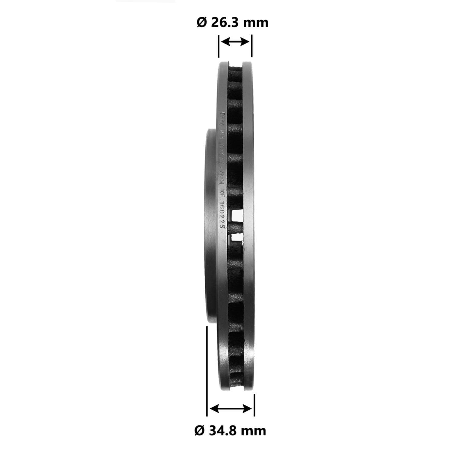 Disc Brake Rotor 5566