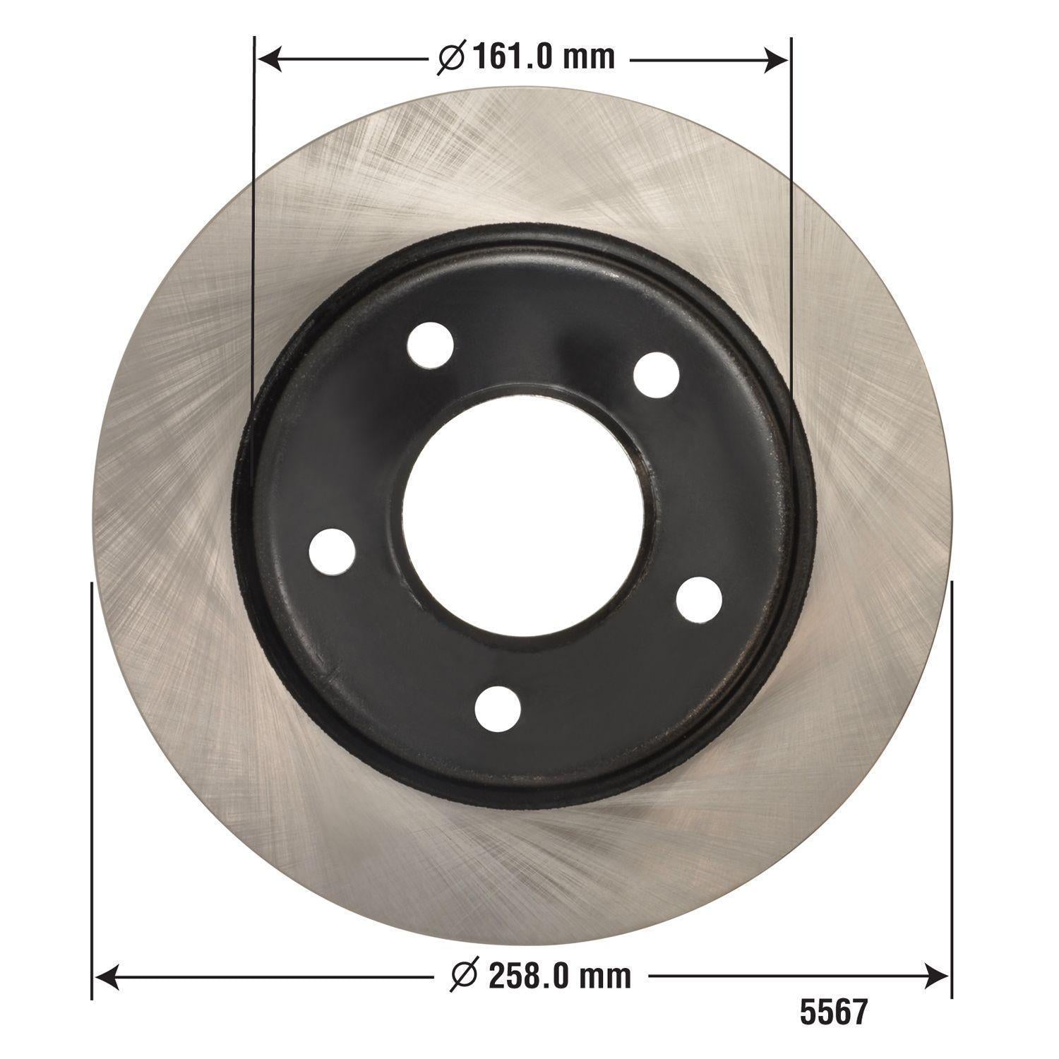Disc Brake Rotor 5567