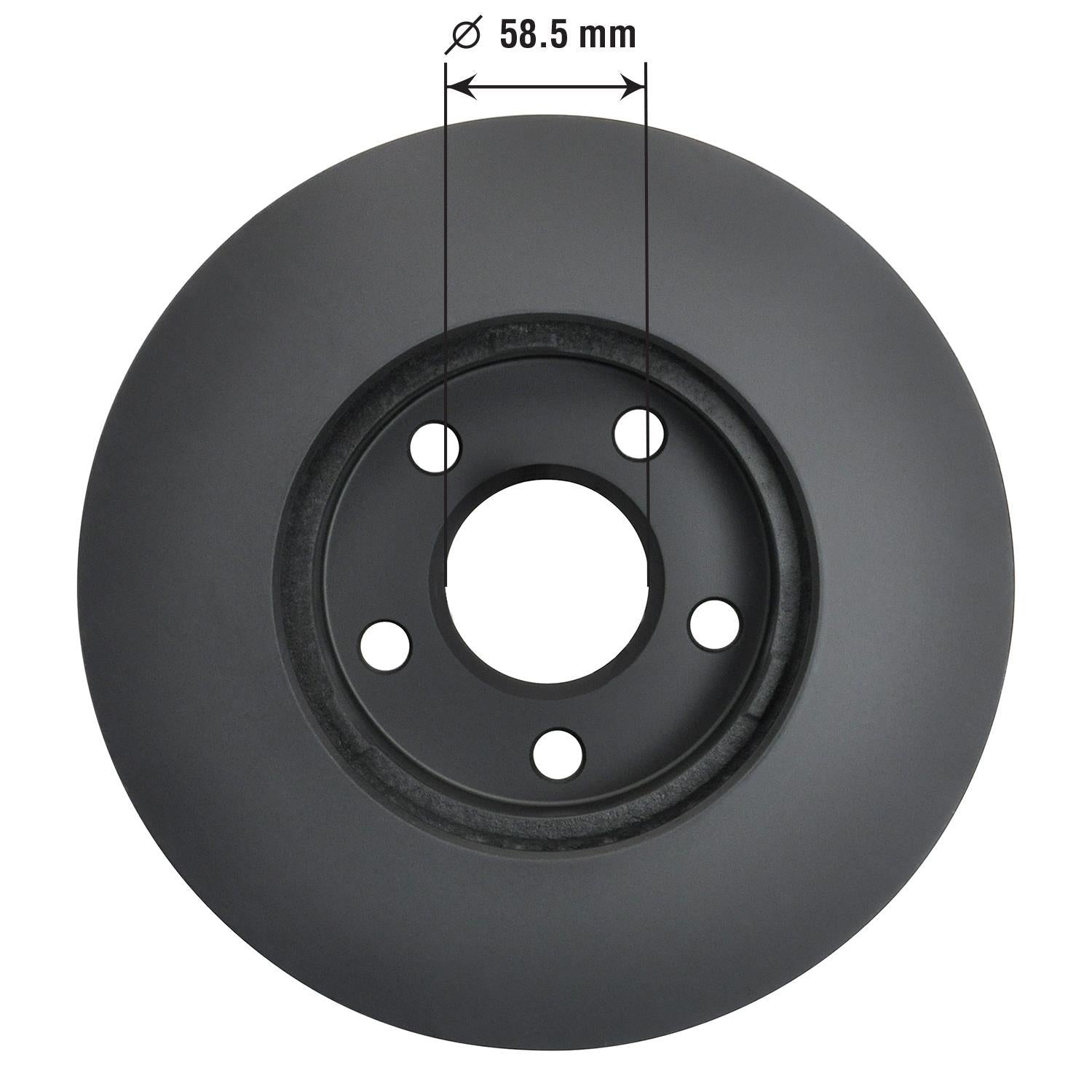 Gold Disc Brake Rotor 5580DG
