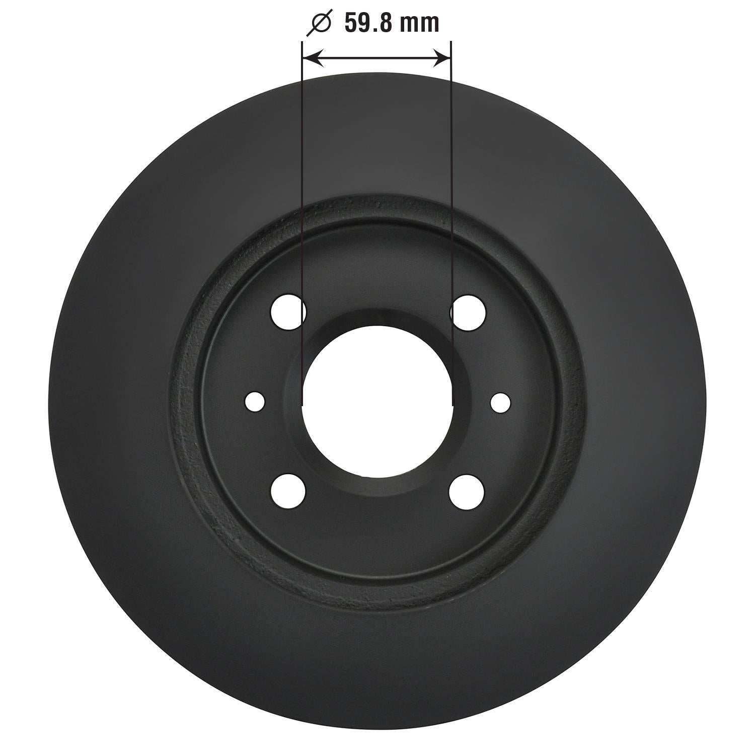 Gold Disc Brake Rotor 5581DG