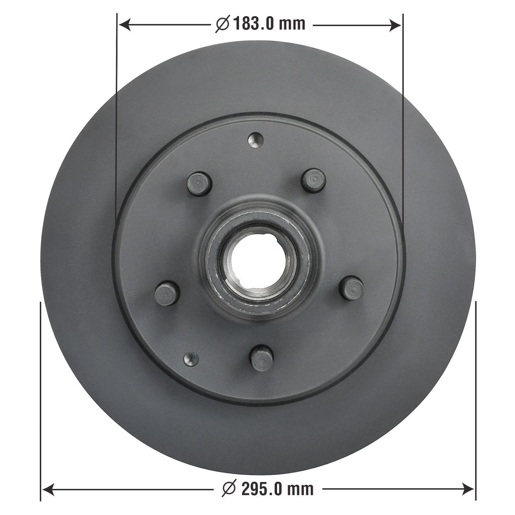 Severe Duty Disc Brake Rotor and Hub Assembly 5595SD