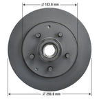 Severe Duty Disc Brake Rotor and Hub Assembly 5595SD