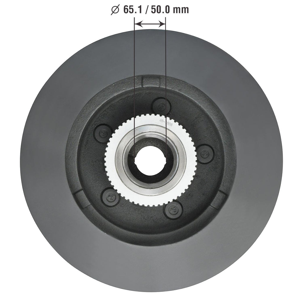 Severe Duty Disc Brake Rotor and Hub Assembly 5595SD