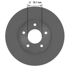 Severe Duty Disc Brake Rotor 5599SD