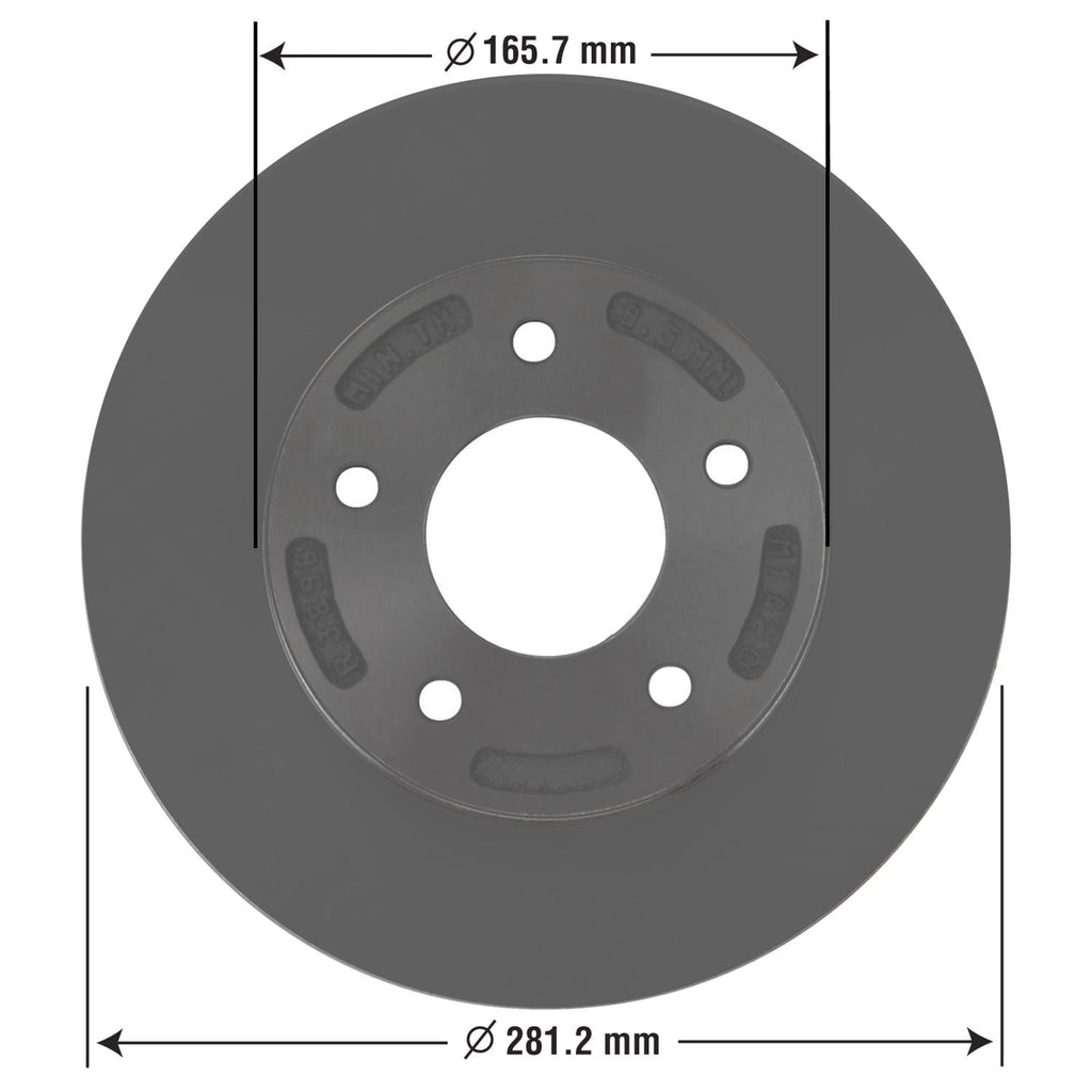 Severe Duty Disc Brake Rotor 5599SD