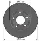 Severe Duty Disc Brake Rotor 5599SD