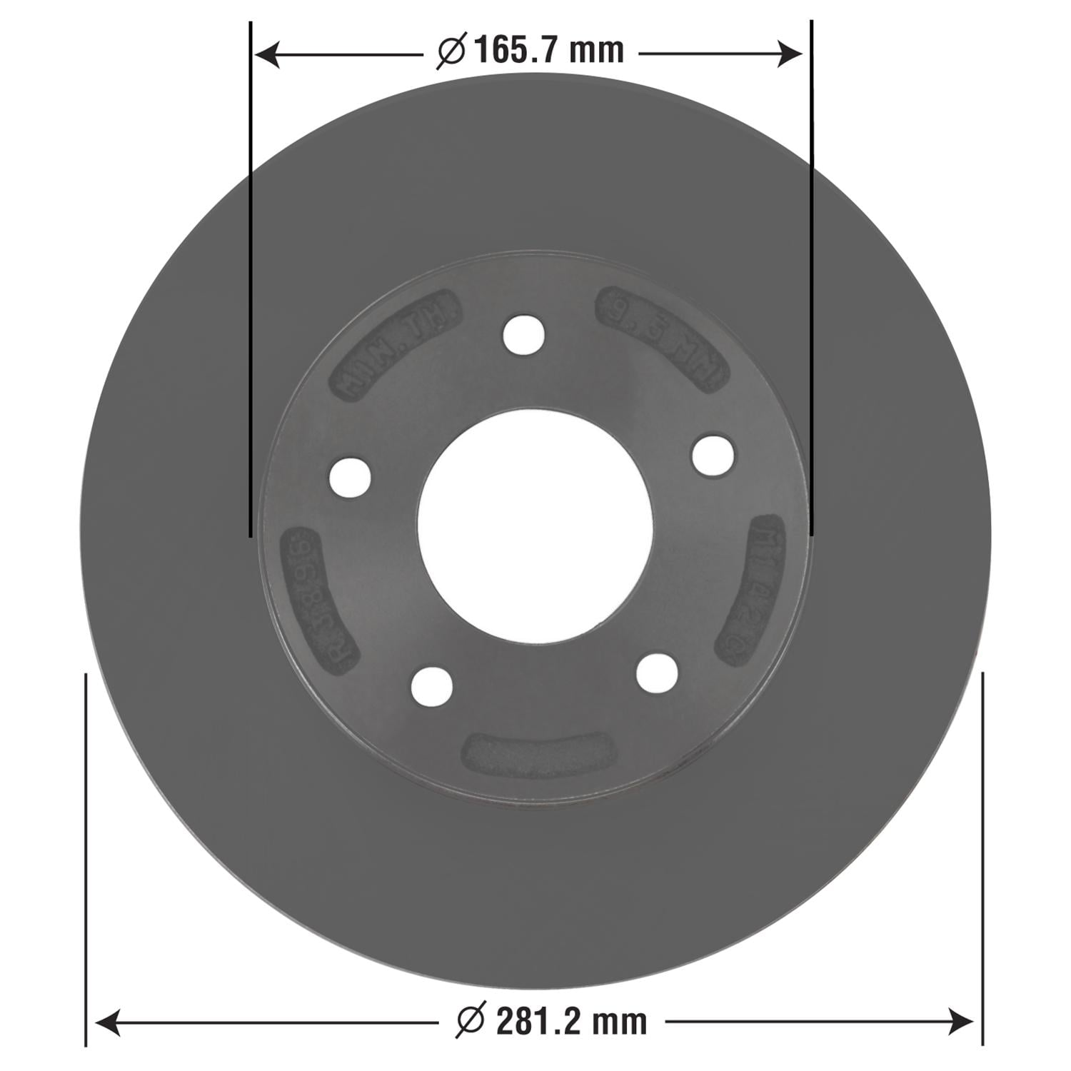 Severe Duty Disc Brake Rotor 5599SD