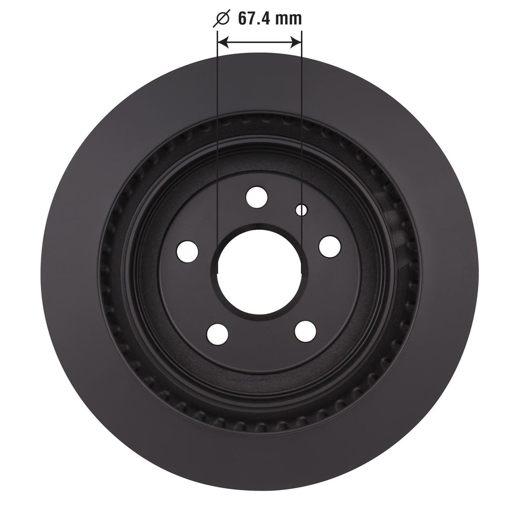 Gold Disc Brake Rotor 57108DG
