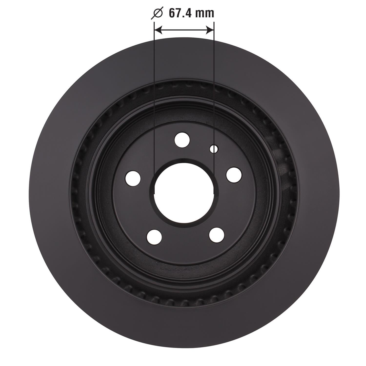 Gold Disc Brake Rotor 57108DG