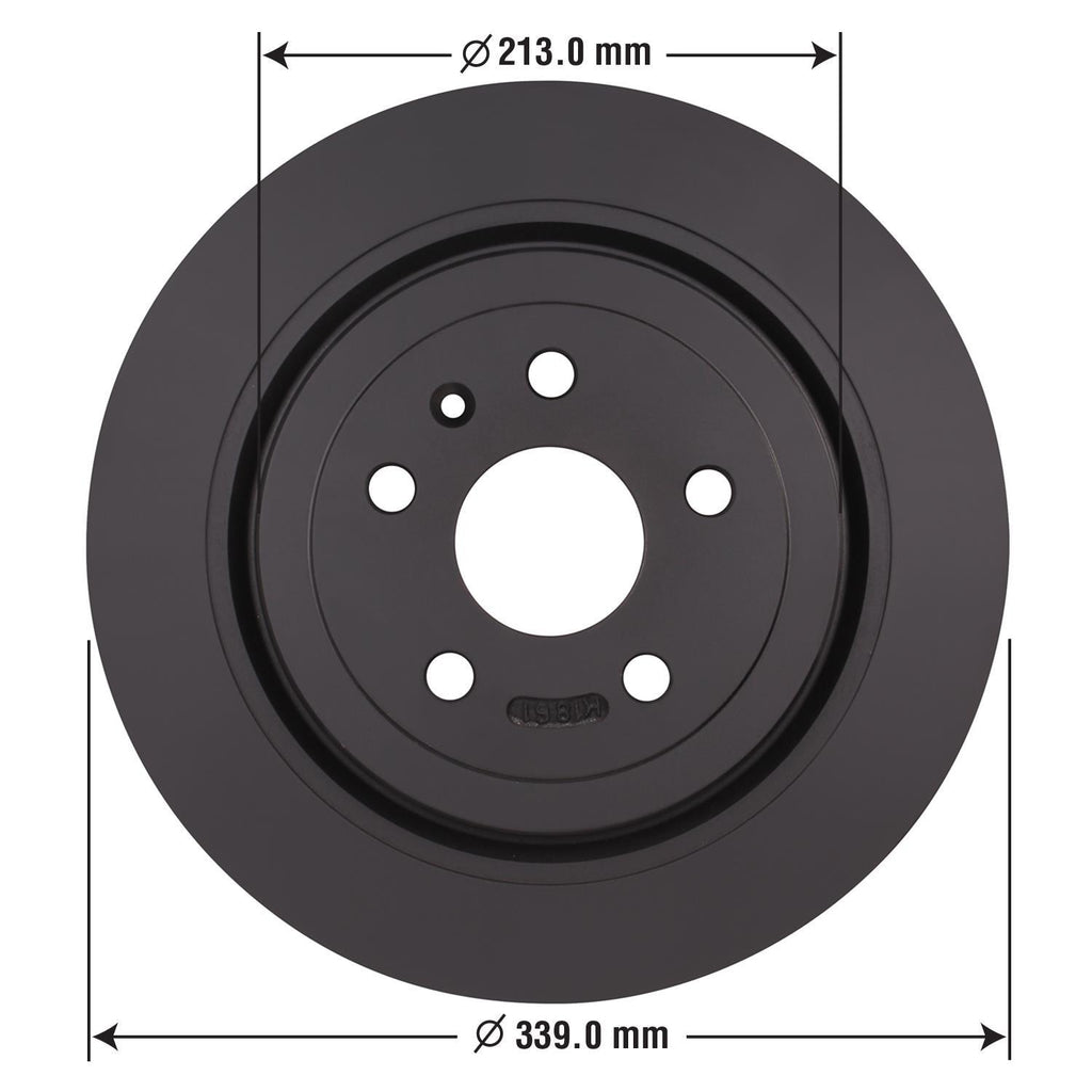 Gold Disc Brake Rotor 57108DG