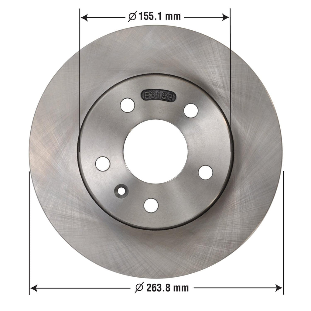 Disc Brake Rotor 57109
