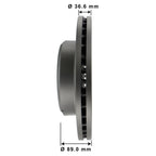 Severe Duty Disc Brake Rotor 60122SD