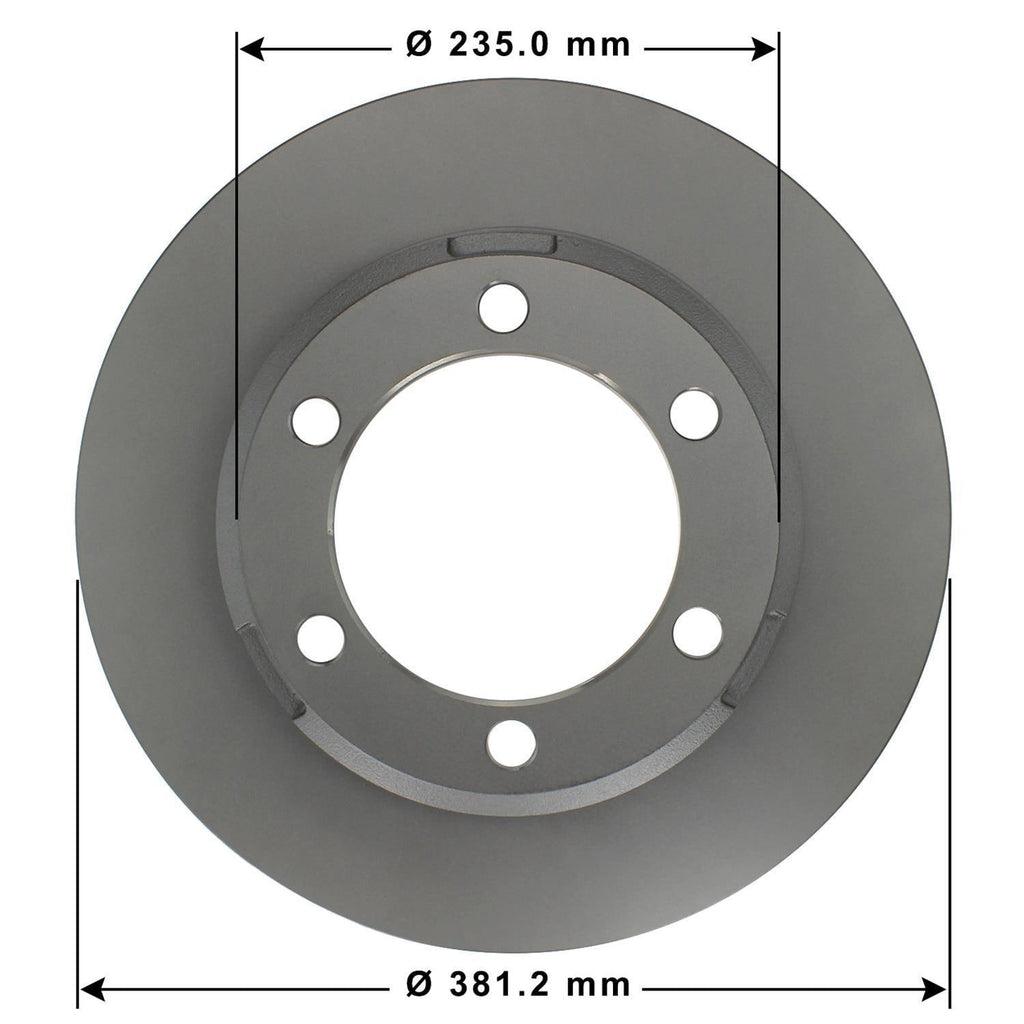 Severe Duty Disc Brake Rotor 60122SD