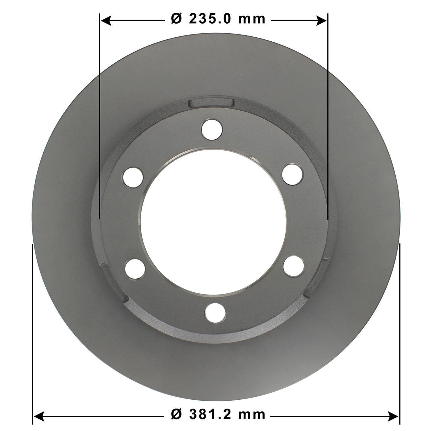 Severe Duty Disc Brake Rotor 60122SD