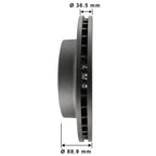 Severe Duty Disc Brake Rotor 60123SD
