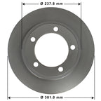 Severe Duty Disc Brake Rotor 60123SD