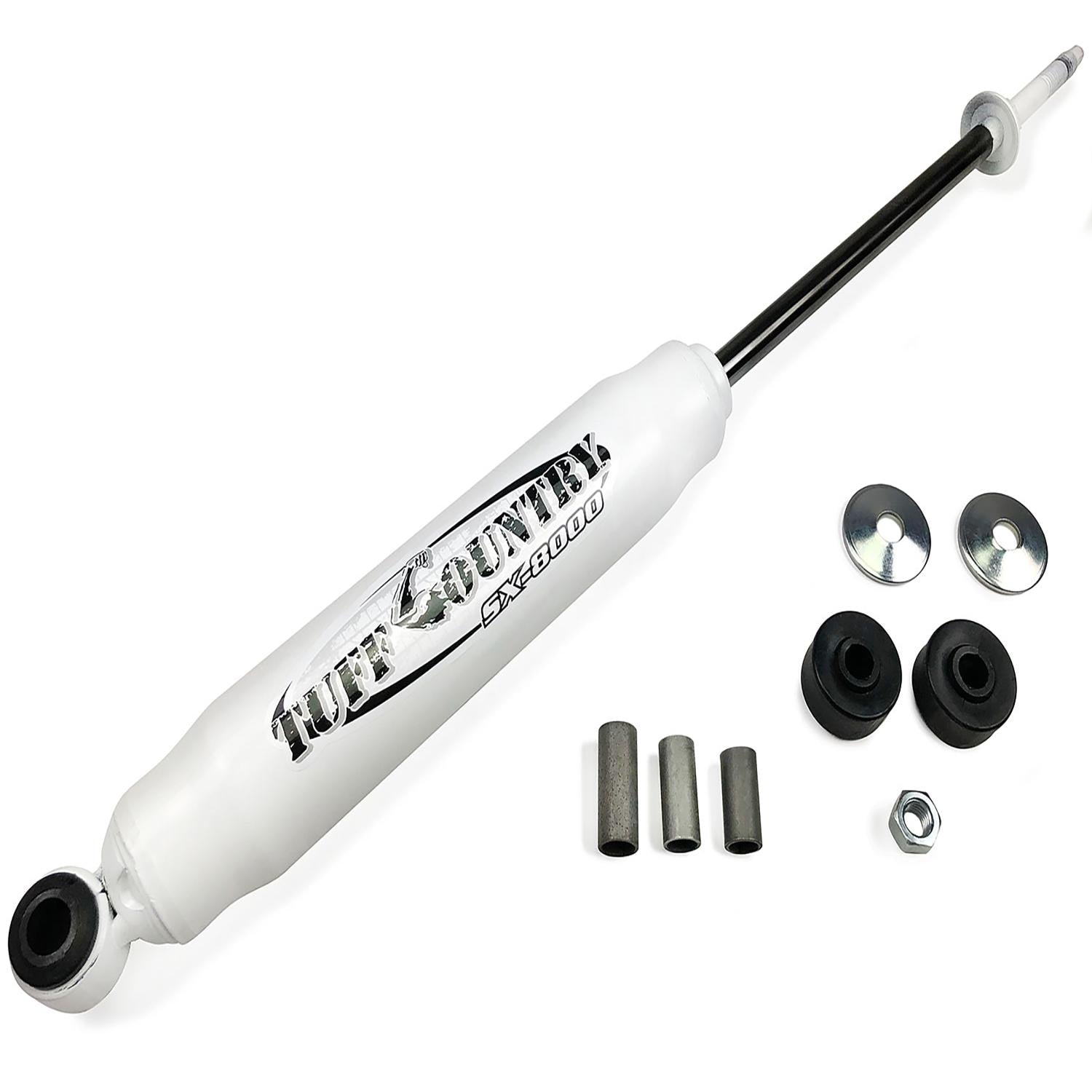 Tuff Country White Non Adjustable Nitrogen Gas Charged Suspension Shock Absorber