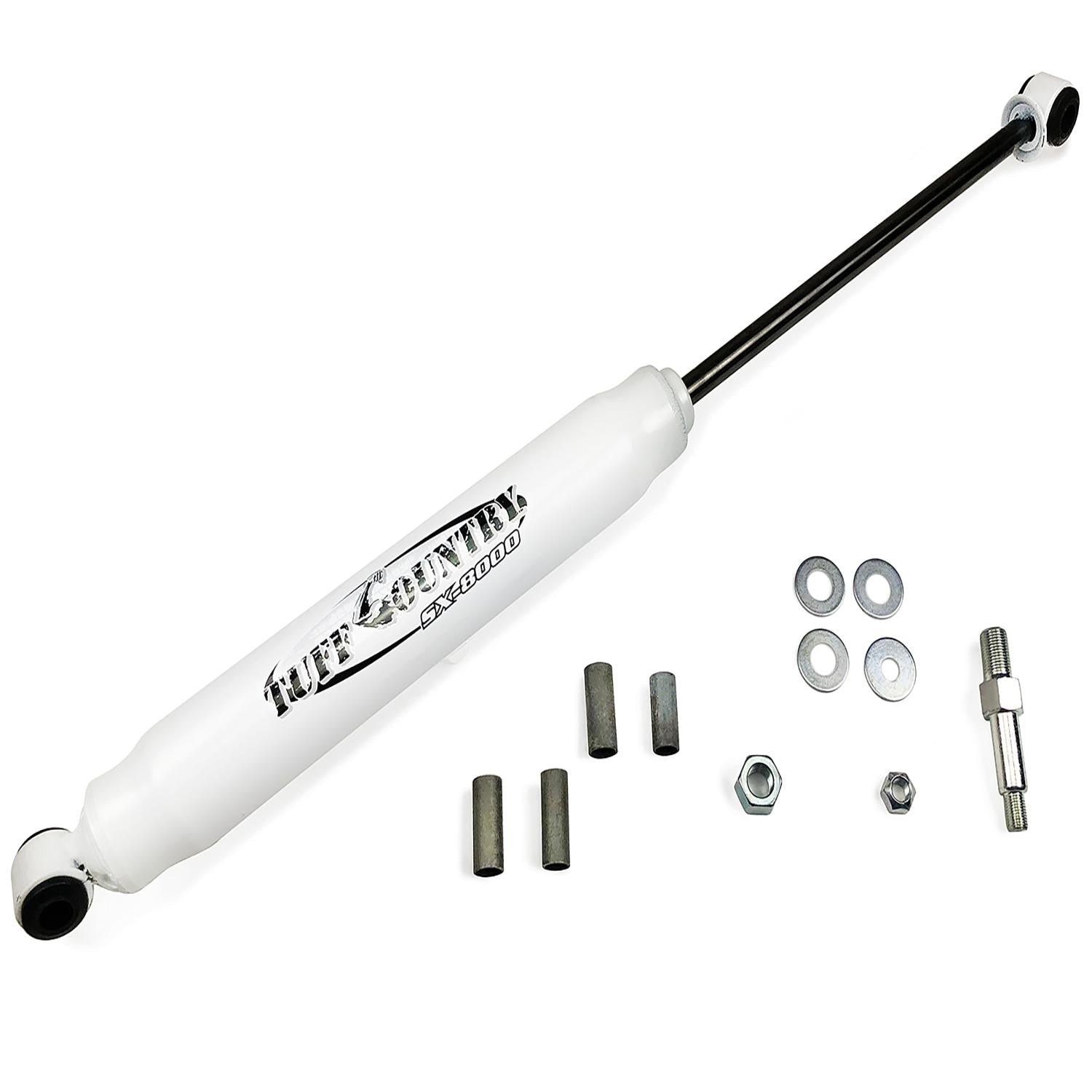 Tuff Country White Non Adjustable Nitrogen Gas Charged Suspension Shock Absorber