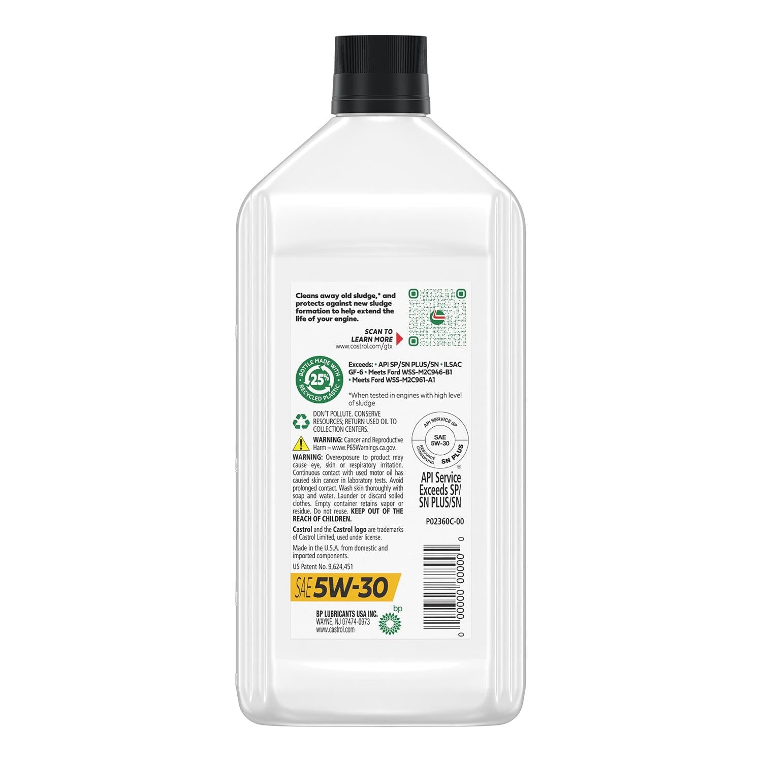 Castrol 5W-30 Motor Oil 1 Quart