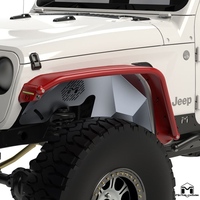 Overland Tube Fenders, JL Wrangler | JT Gladiator, Front, Pair