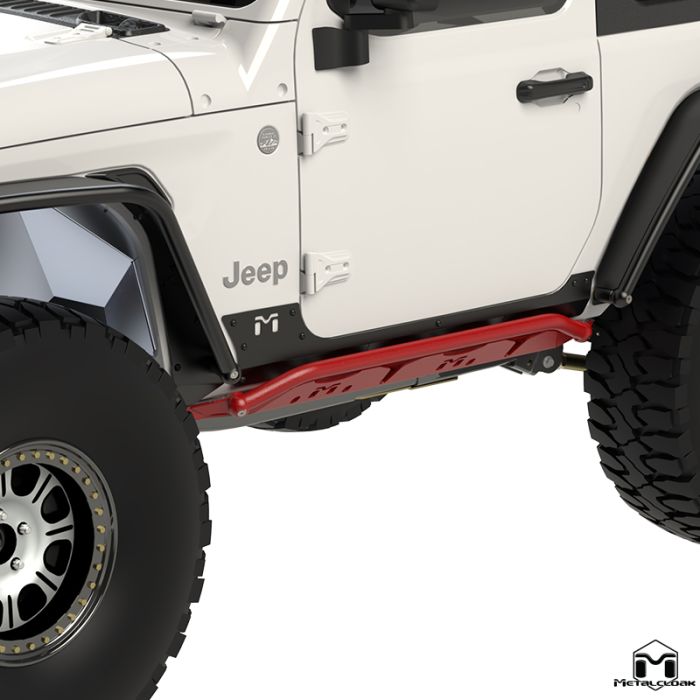 JL Wrangler 2-Door Overline Rocker Rails