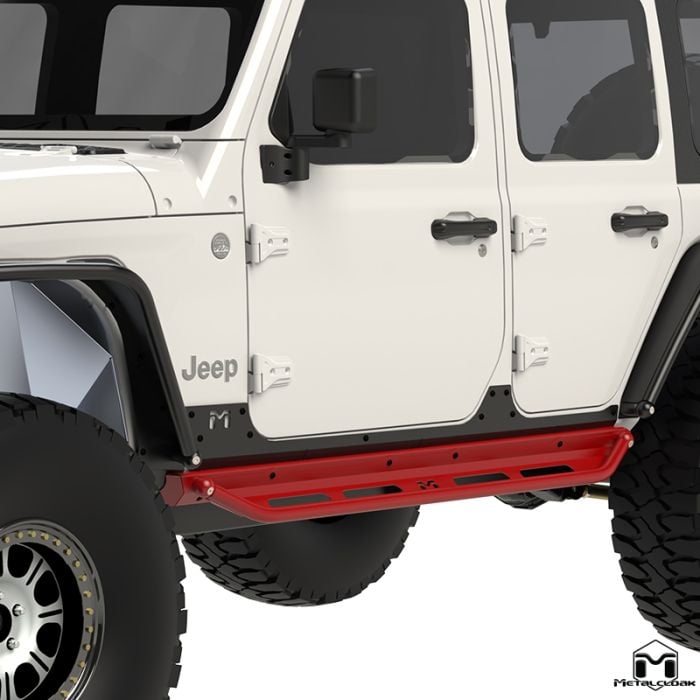 JL 4-Door Overland Rocker & Flip Step Kit