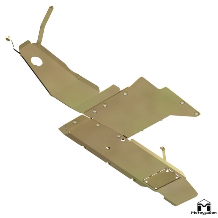 UnderCloak Integrated Armor System, 4-Door, JL Wrangler