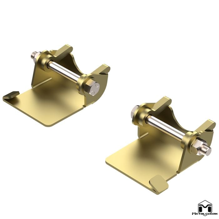 Front Lower Control Arm Bolt-On Skid Plates, JT Gladiator, JL Wrangler, Pair