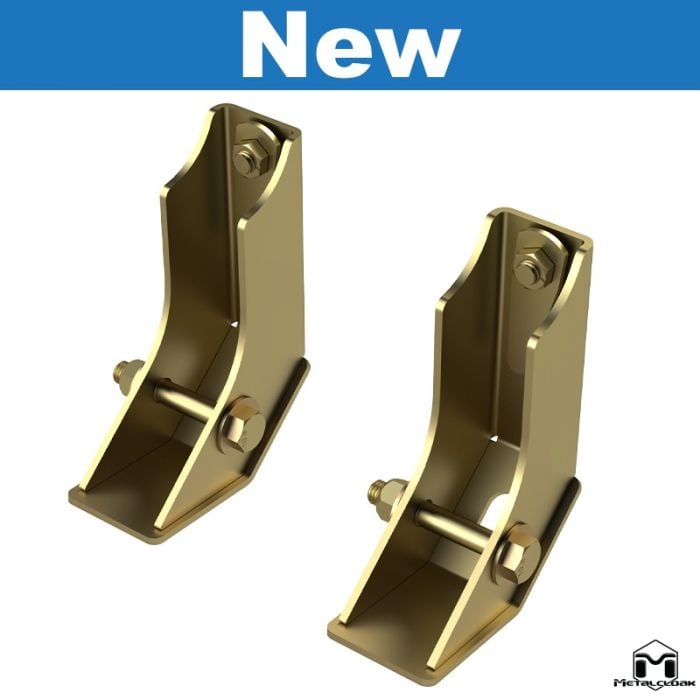 JT Gladiator Rear Lower Shock Skid Plates, Pair