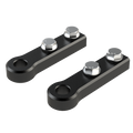 Rear Bumper Recovery Points for D-Ring or Soft Shackle use, JT Gladiator, Pair