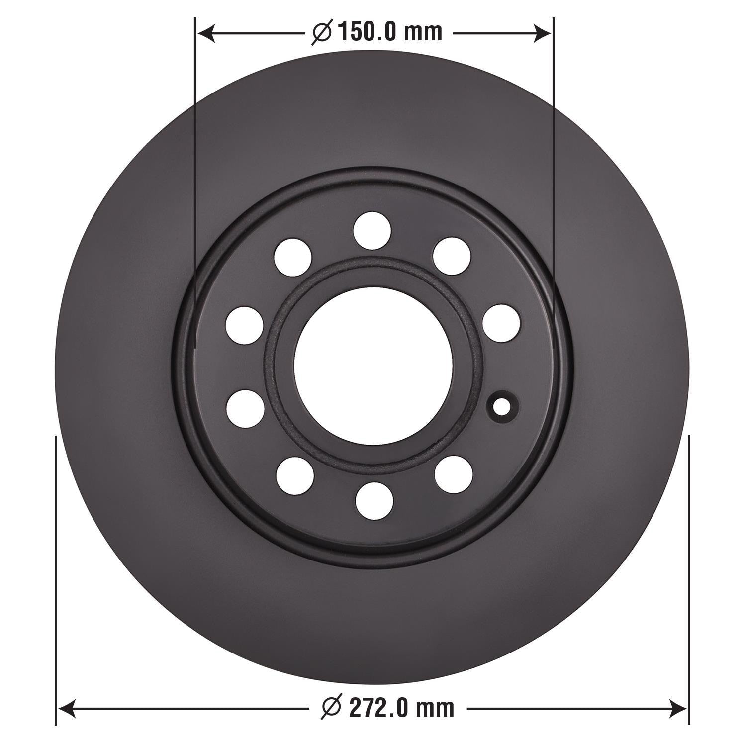 Gold Disc Brake Rotor 70002DG