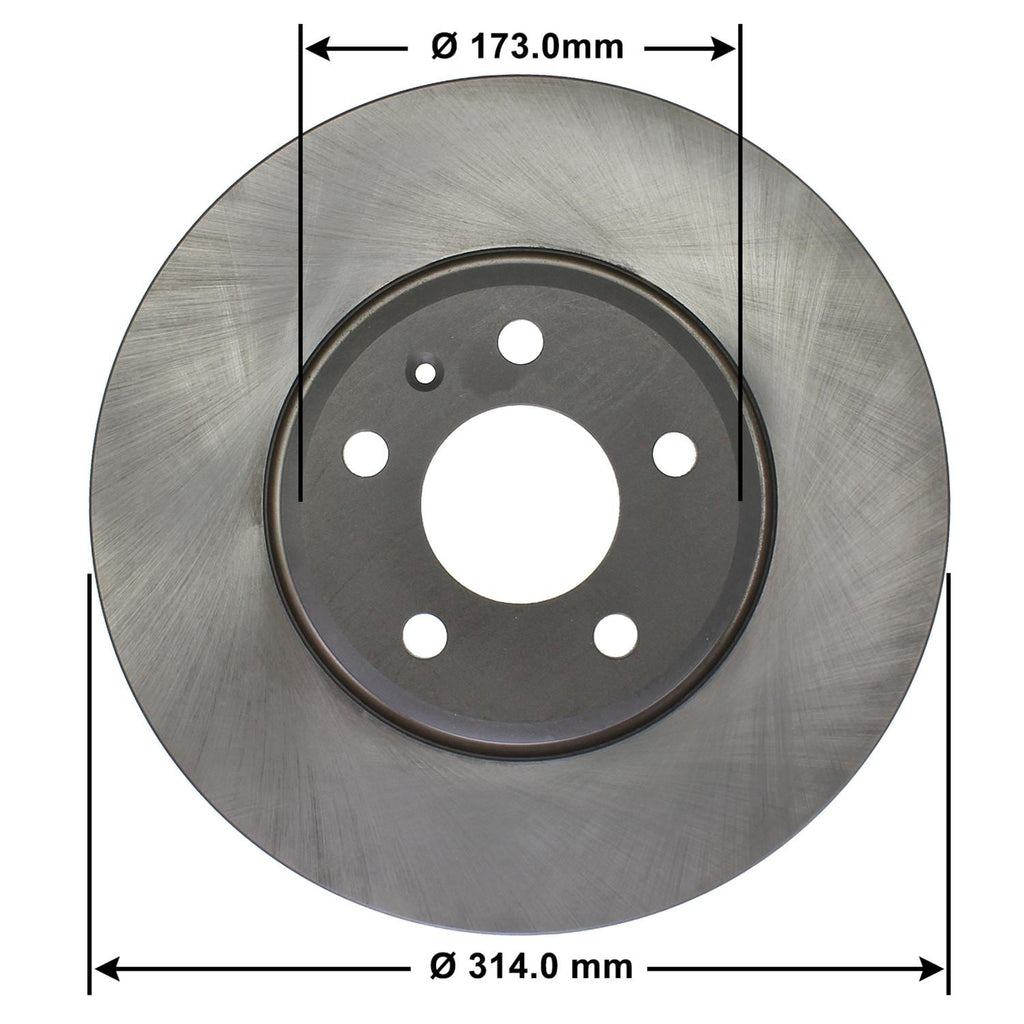 Disc Brake Rotor 70031DL