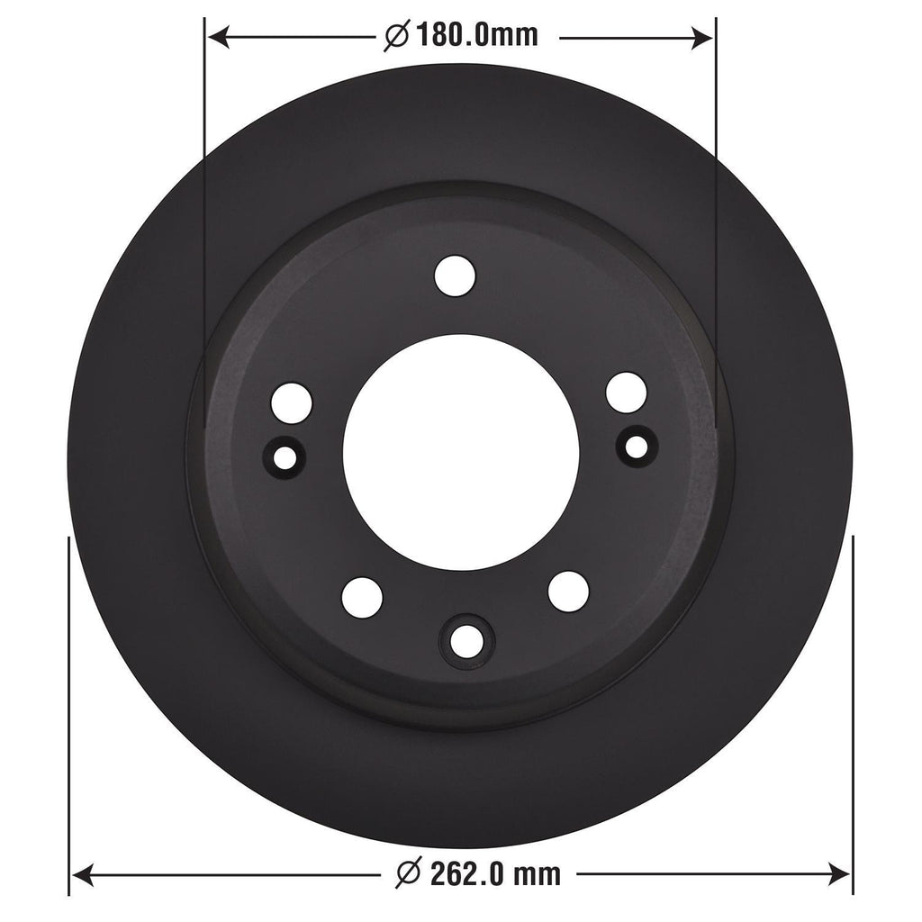 Gold Disc Brake Rotor 70103DG