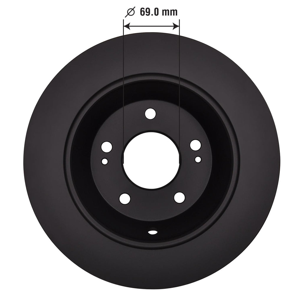 Gold Disc Brake Rotor 70109DG