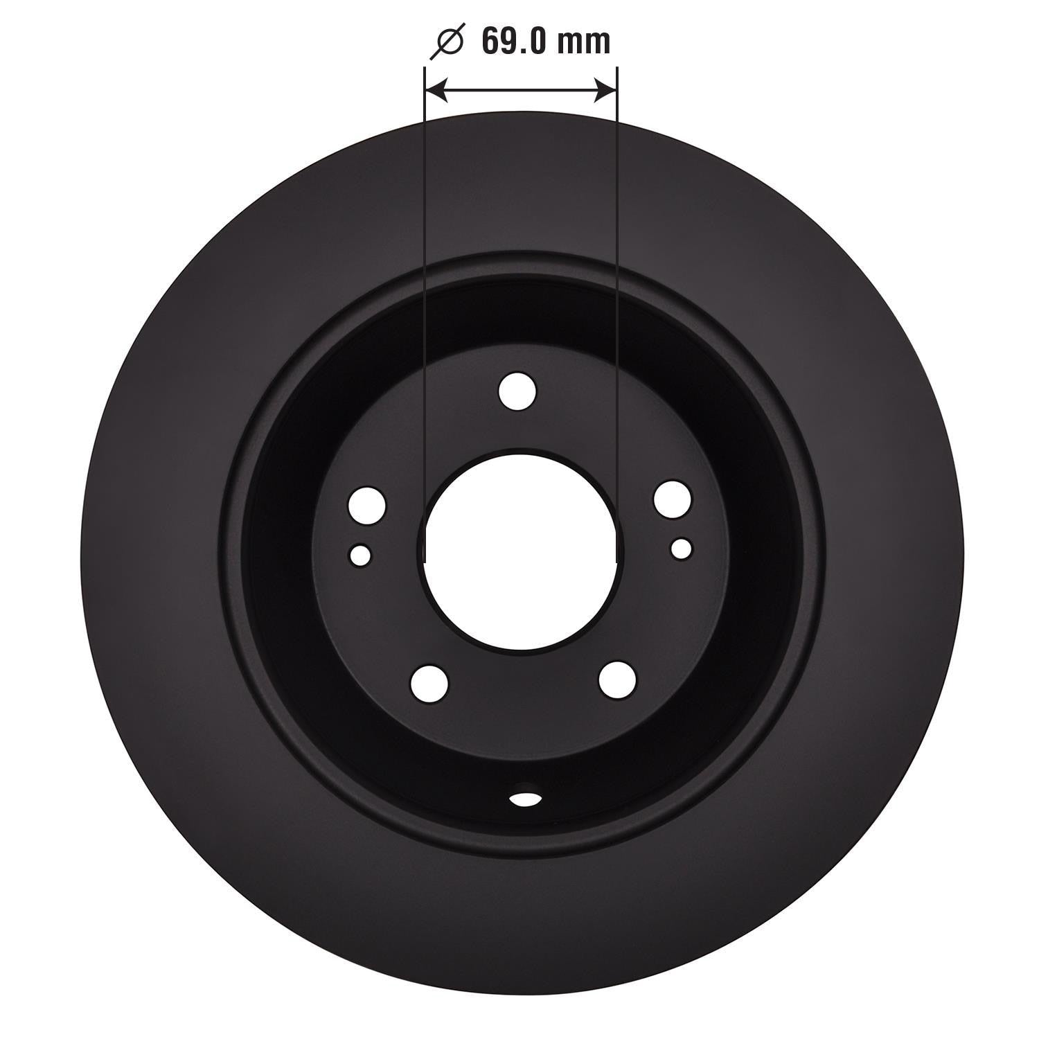 Gold Disc Brake Rotor 70109DG